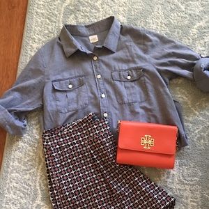 JCrew Chambray button down